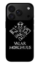 Valar Morghulis | Game Of Thrones iPhone 18 Pro Max Hard Case Back Cover by Casekaro