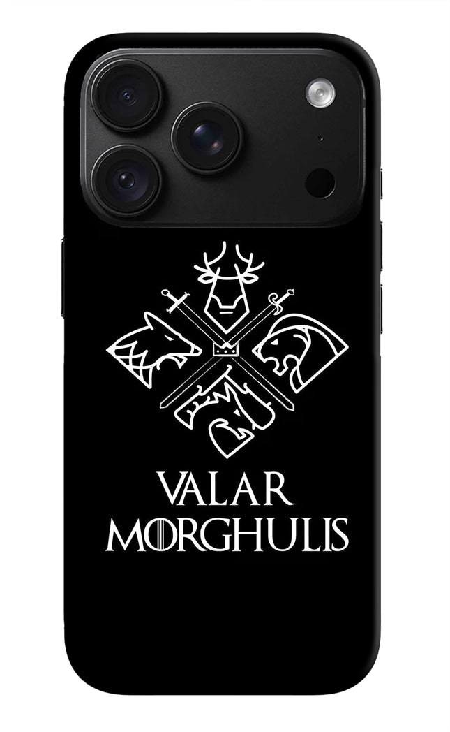 Valar Morghulis | Game Of Thrones iPhone 18 Pro Max Back Cover