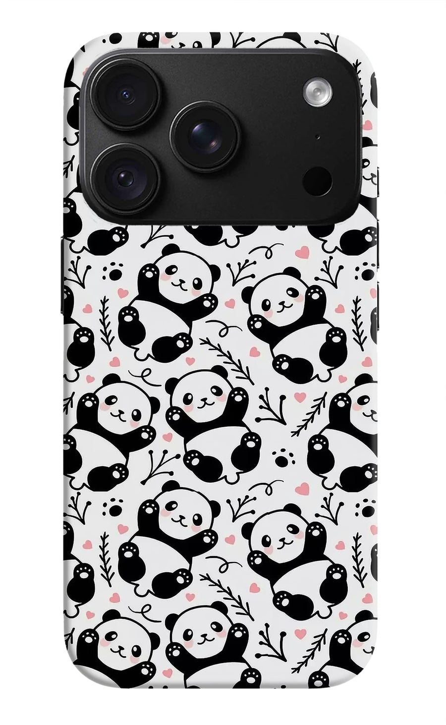 Cute Panda iPhone 18 Pro Max Back Cover, Hard case