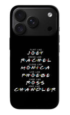 FRIENDS Character iPhone 18 Pro Max Back Cover