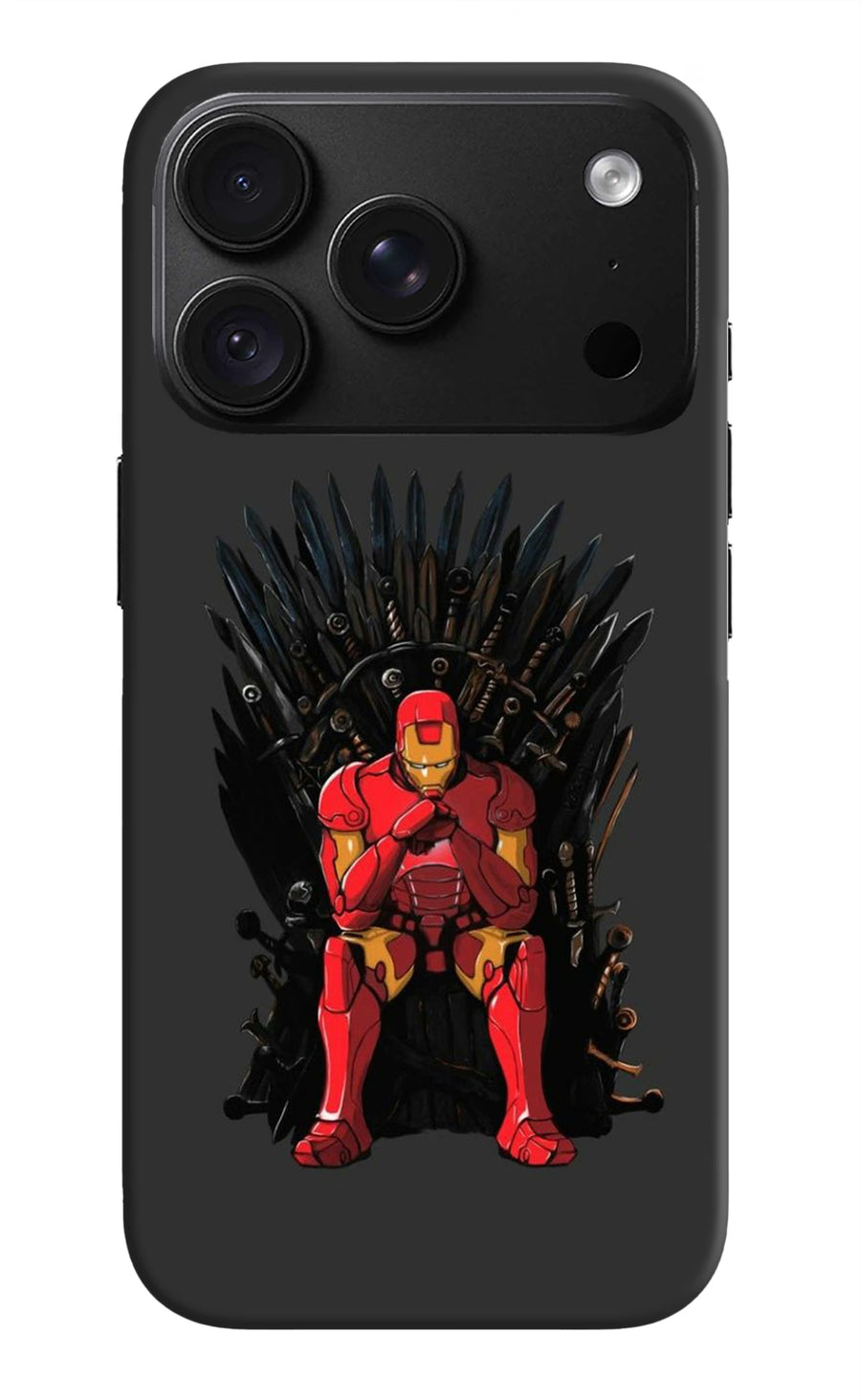 Ironman Throne iPhone 18 Pro Max Back Cover, Hard case