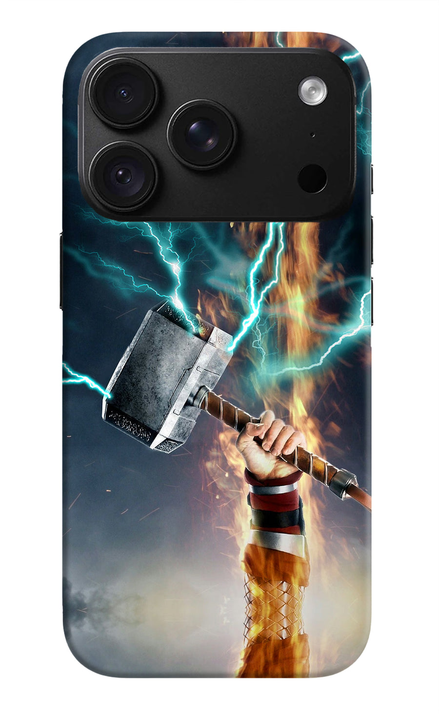 Thor Hammer Mjolnir iPhone 18 Pro Max Back Cover, Hard case