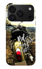Ride More Worry Less iPhone 18 Pro Max Back Cover