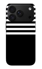 Black and White Print iPhone 18 Pro Max Back Cover