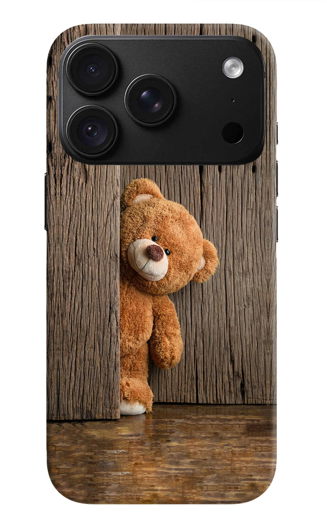 Teddy Wooden iPhone 18 Pro Max Back Cover