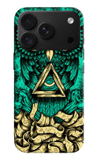 Green Owl iPhone 18 Pro Max Back Cover