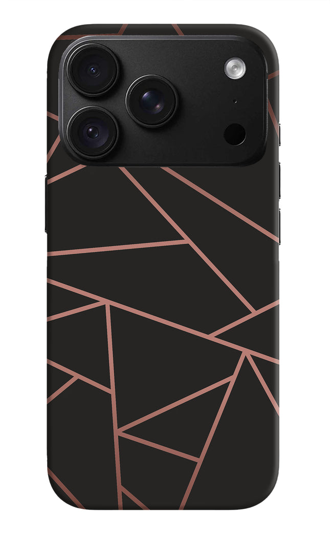Geometric Pattern iPhone 18 Pro Max Back Cover