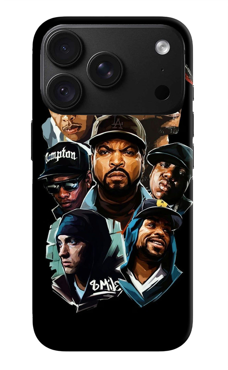 Rappers iPhone 18 Pro Max Back Cover, Hard case