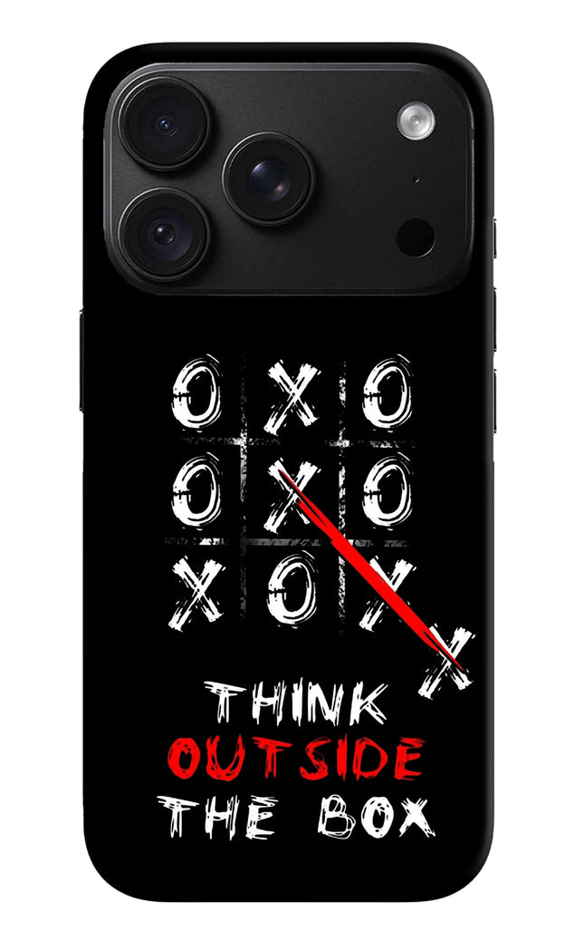 Think out of the BOX iPhone 18 Pro Max Back Cover
