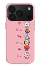 BTS names iPhone 18 Pro Max Back Cover