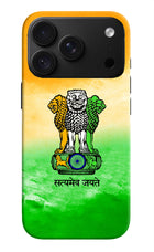 Satyamev Jayate Flag iPhone 18 Pro Max Back Cover