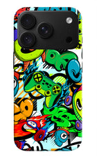 Game Doodle iPhone 18 Pro Max Back Cover