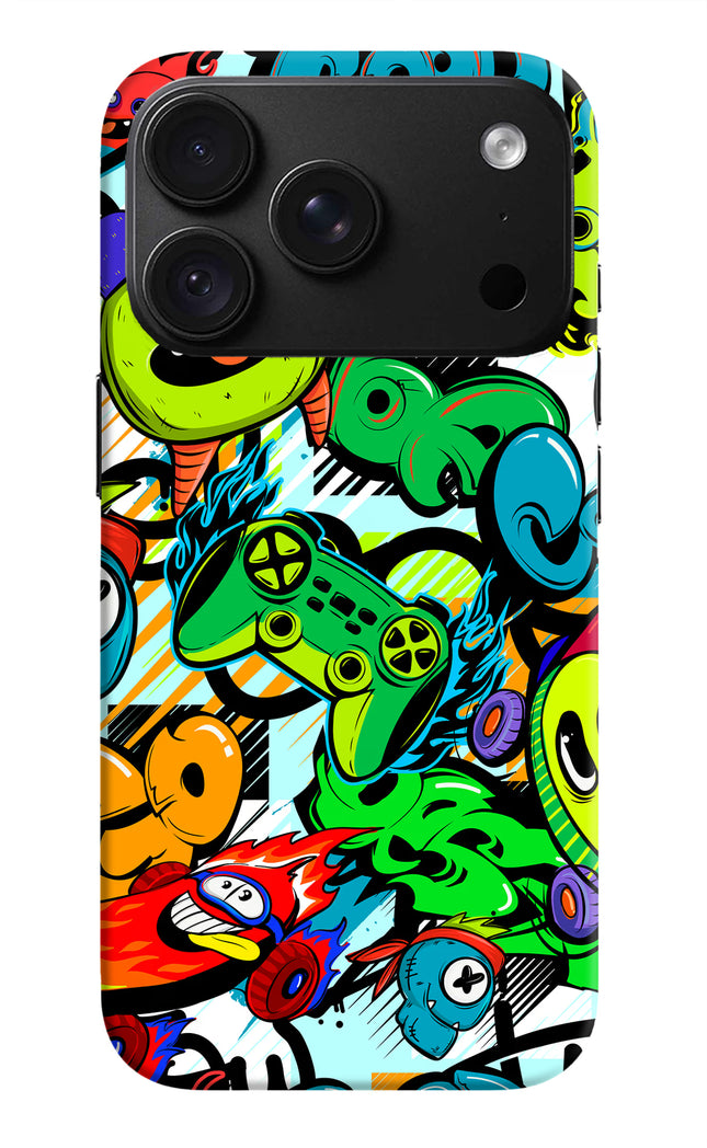 Game Doodle iPhone 18 Pro Max Back Cover