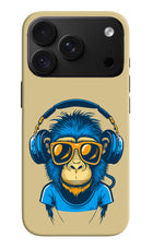 Monkey Headphone iPhone 18 Pro Max Back Cover