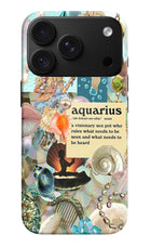 Aquarius Zodiac iPhone 18 Pro Max Back Cover