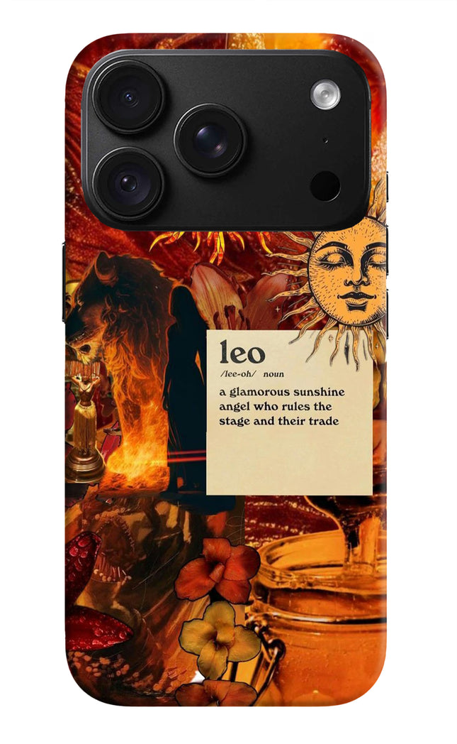 Leo Zodiac iPhone 18 Pro Max Back Cover