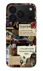 Taurus Zodiac iPhone 18 Pro Max Back Cover