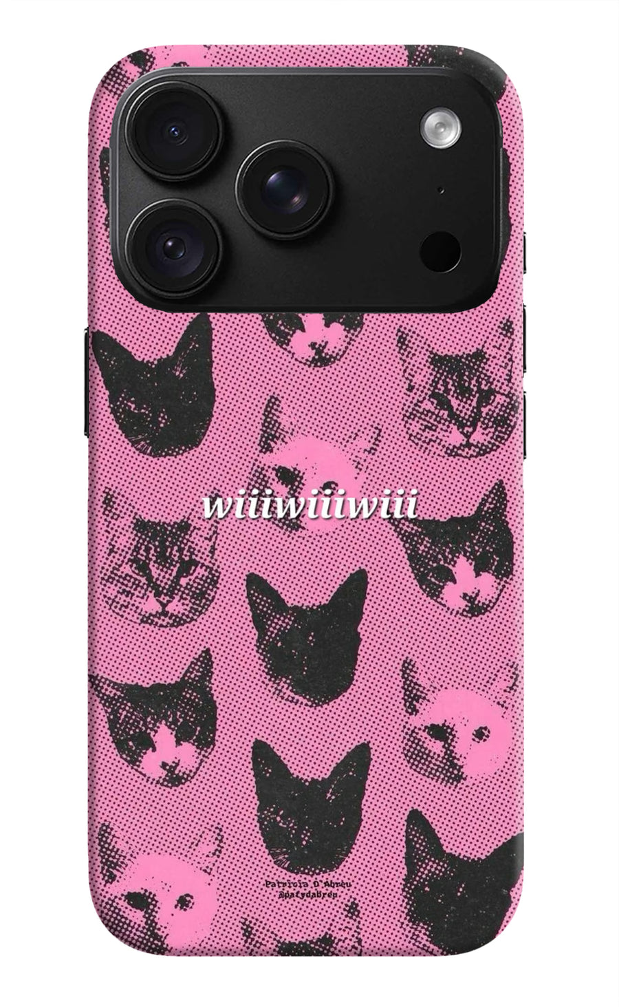 Pink Cats iPhone 18 Pro Max Back Cover, Hard case