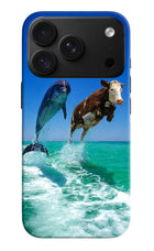 Dolphin vs Cow iPhone 18 Pro Max Back Cover