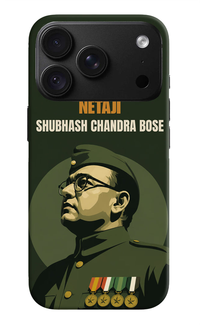 Netaji Legacy iPhone 18 Pro Max Back Cover