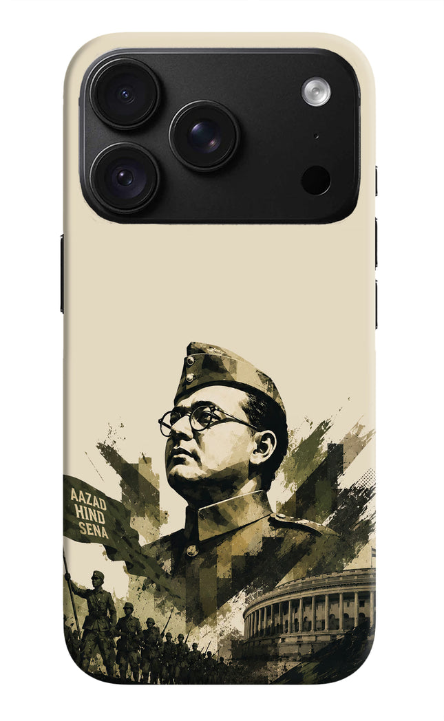 Netaji Rising iPhone 18 Pro Max Back Cover