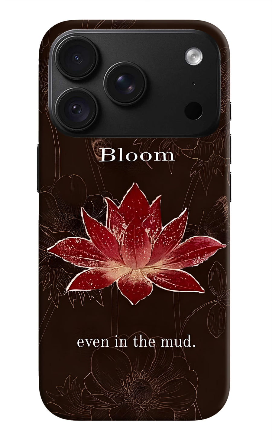Bloom iPhone 18 Pro Max Back Cover, Hard case