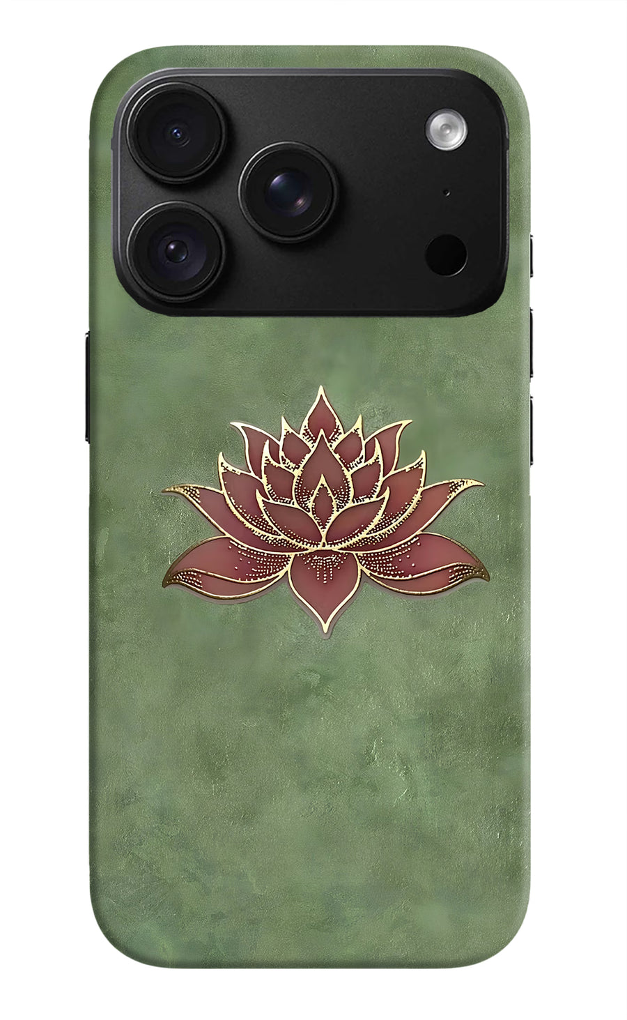 Lotus Grace iPhone 18 Pro Max Back Cover, Hard case