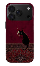 Midnight Cat iPhone 18 Pro Max Back Cover