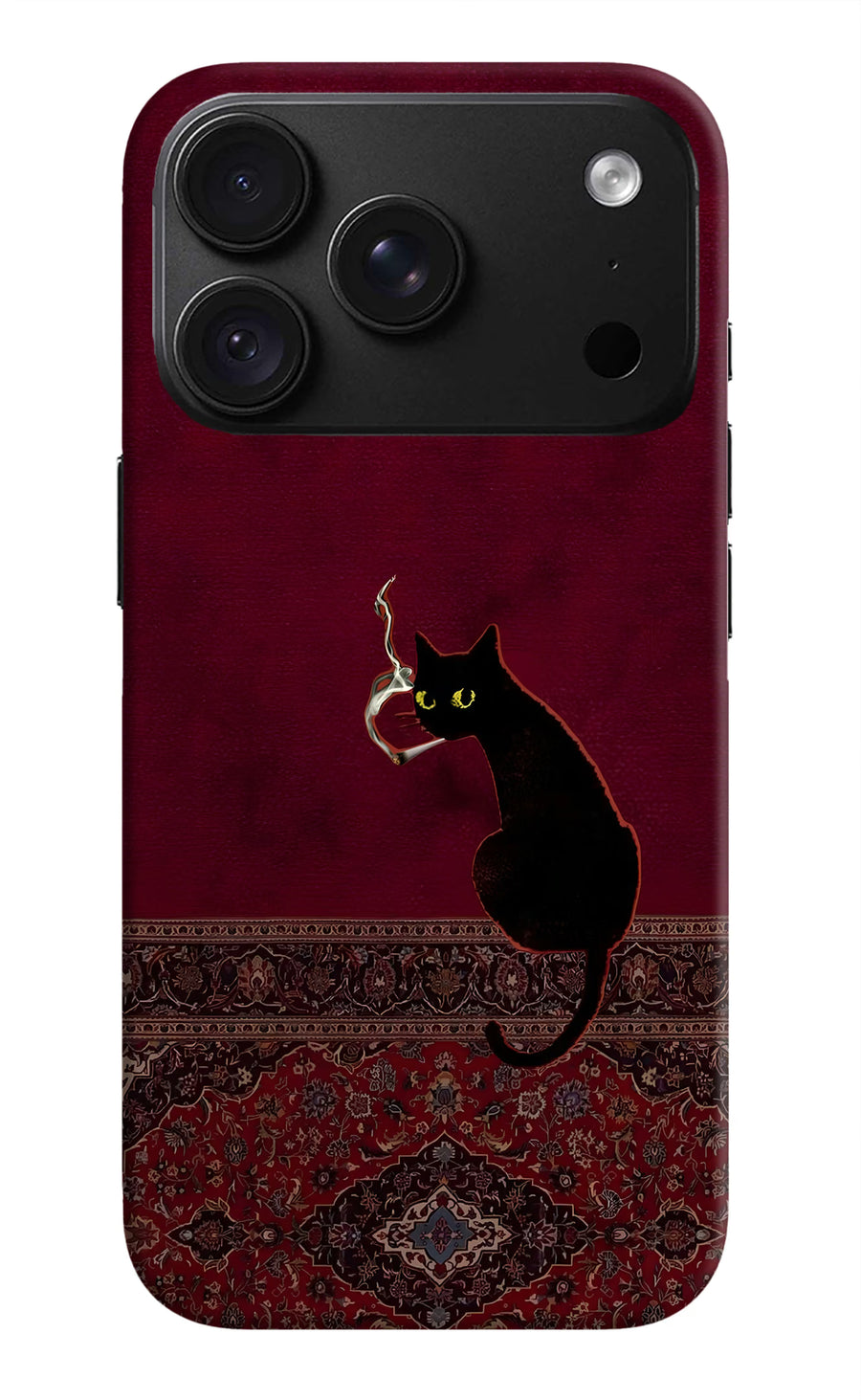 Midnight Cat iPhone 18 Pro Max Back Cover, Hard case