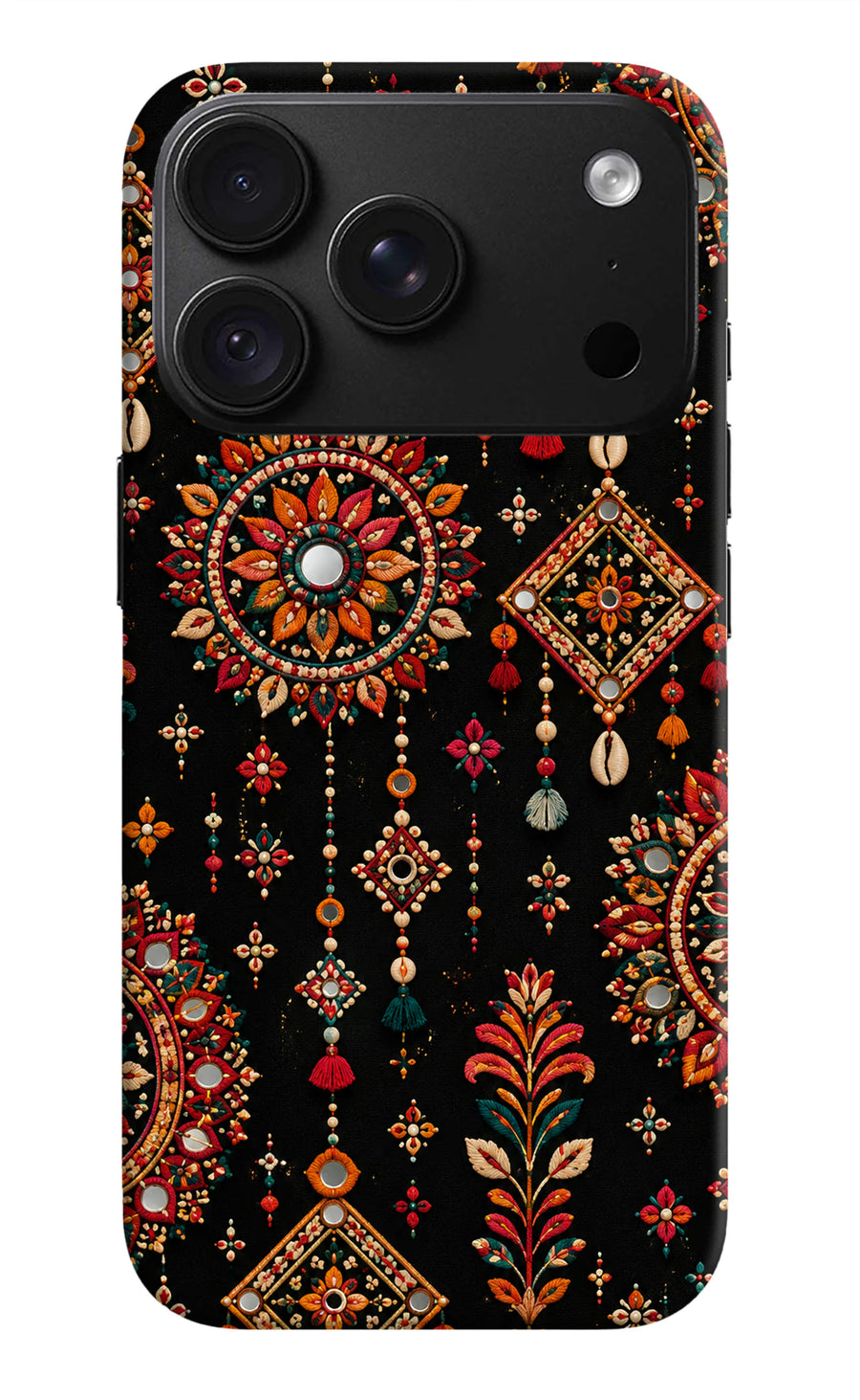 Boho Noir iPhone 18 Pro Max Back Cover, Hard case