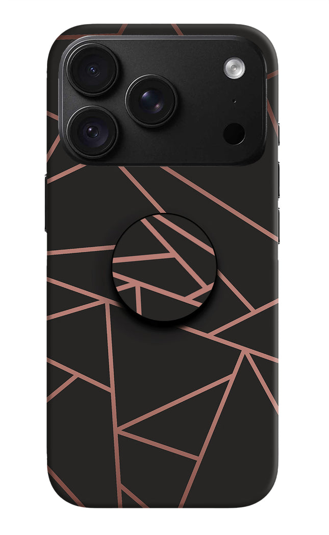 Geometric Pattern iPhone 18 Pro Max Pop Case
