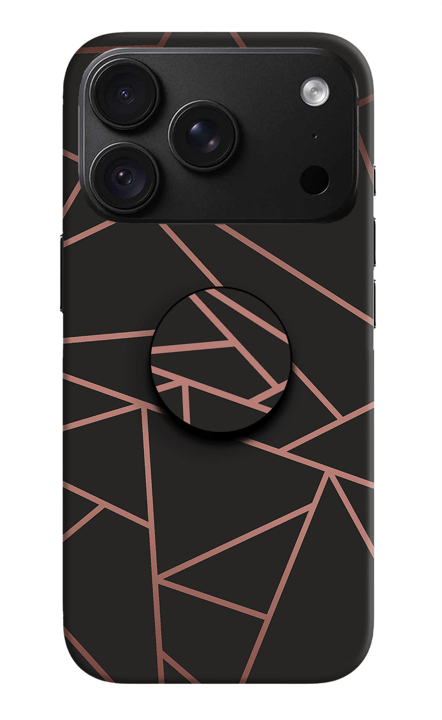 Geometric Pattern iPhone 18 Pro Max Pop Case, Hard case