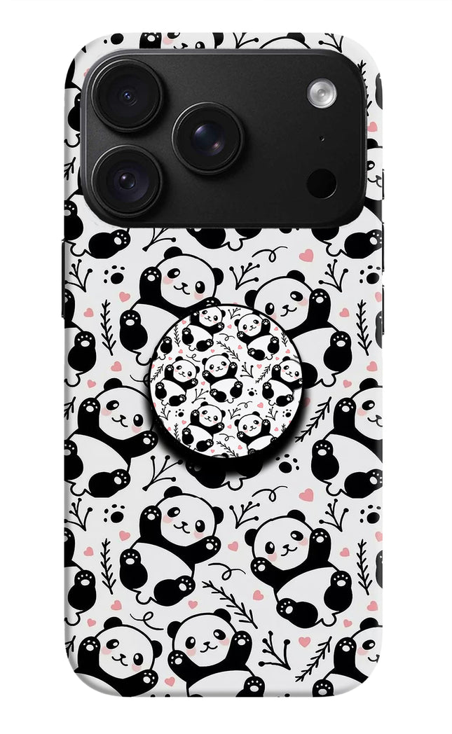 Cute Panda iPhone 18 Pro Max Pop Case