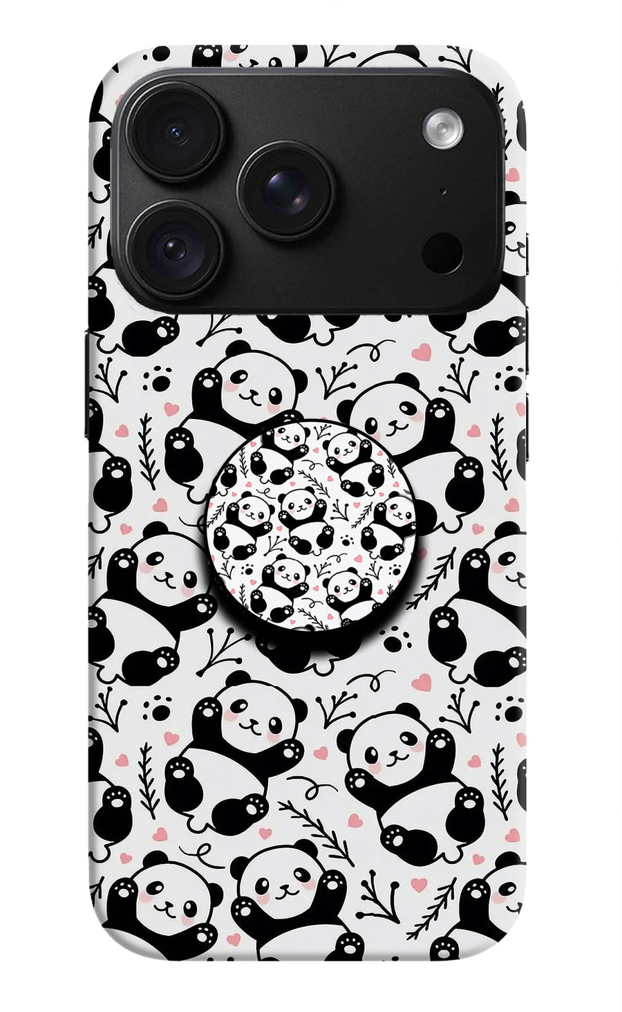 Cute Panda iPhone 18 Pro Max Pop Case, Hard case