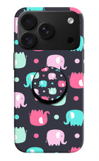 Baby Elephants iPhone 18 Pro Max Pop Case