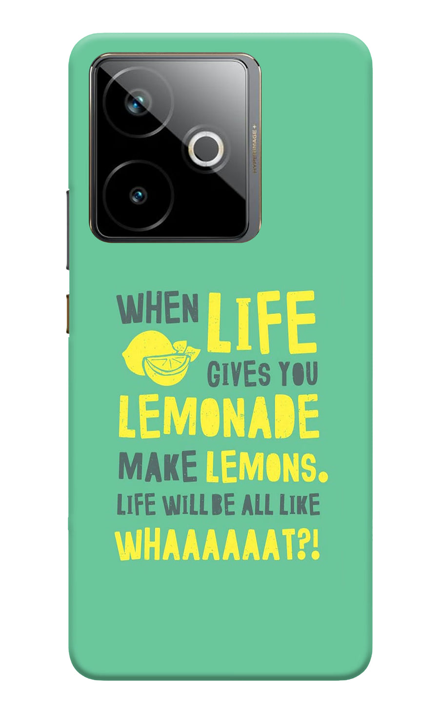 Quote Realme GT 7T Back Cover, Hard case