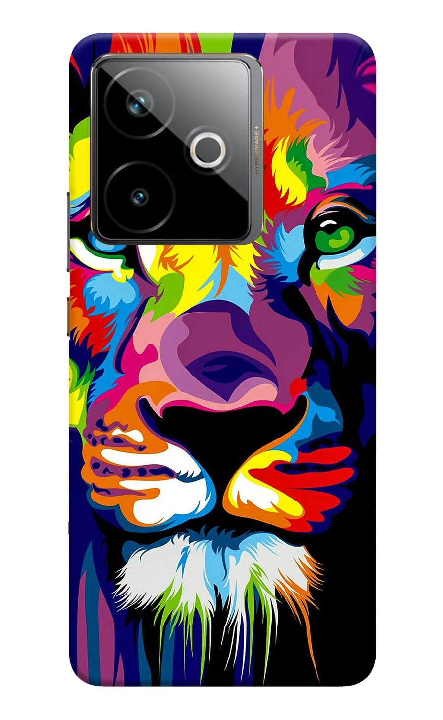 Lion Realme GT 7T Back Cover, Hard case