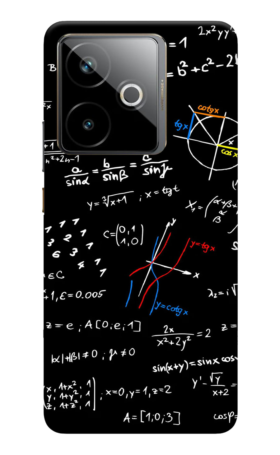 Mathematics Formula Realme GT 7T Back Cover, Hard case
