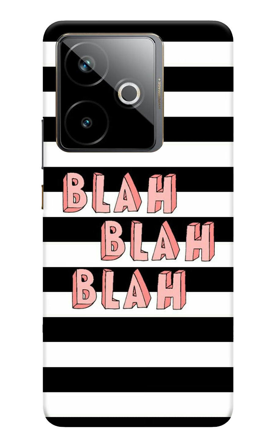 Blah Blah Blah Realme GT 7T Back Cover, Hard case
