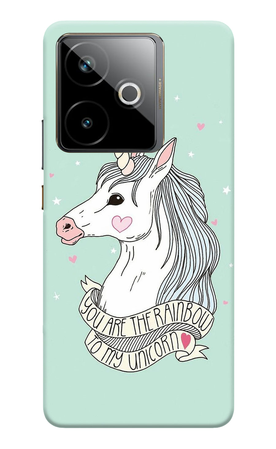 Unicorn Wallpaper Realme GT 7T Back Cover, Hard case