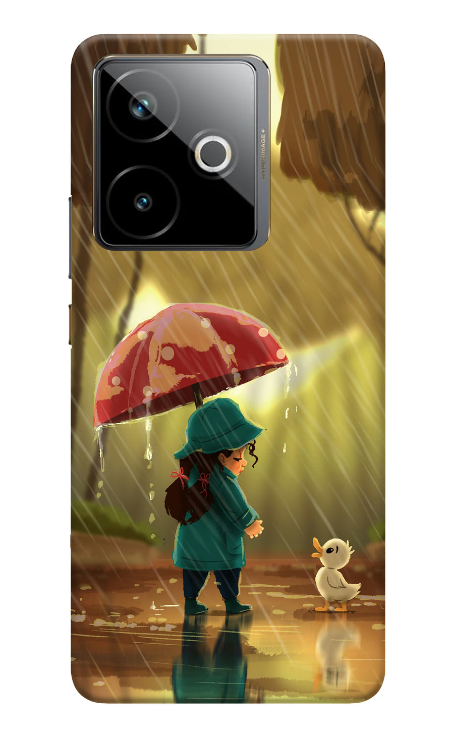 Rainy Day Realme GT 7T Back Cover, Hard case