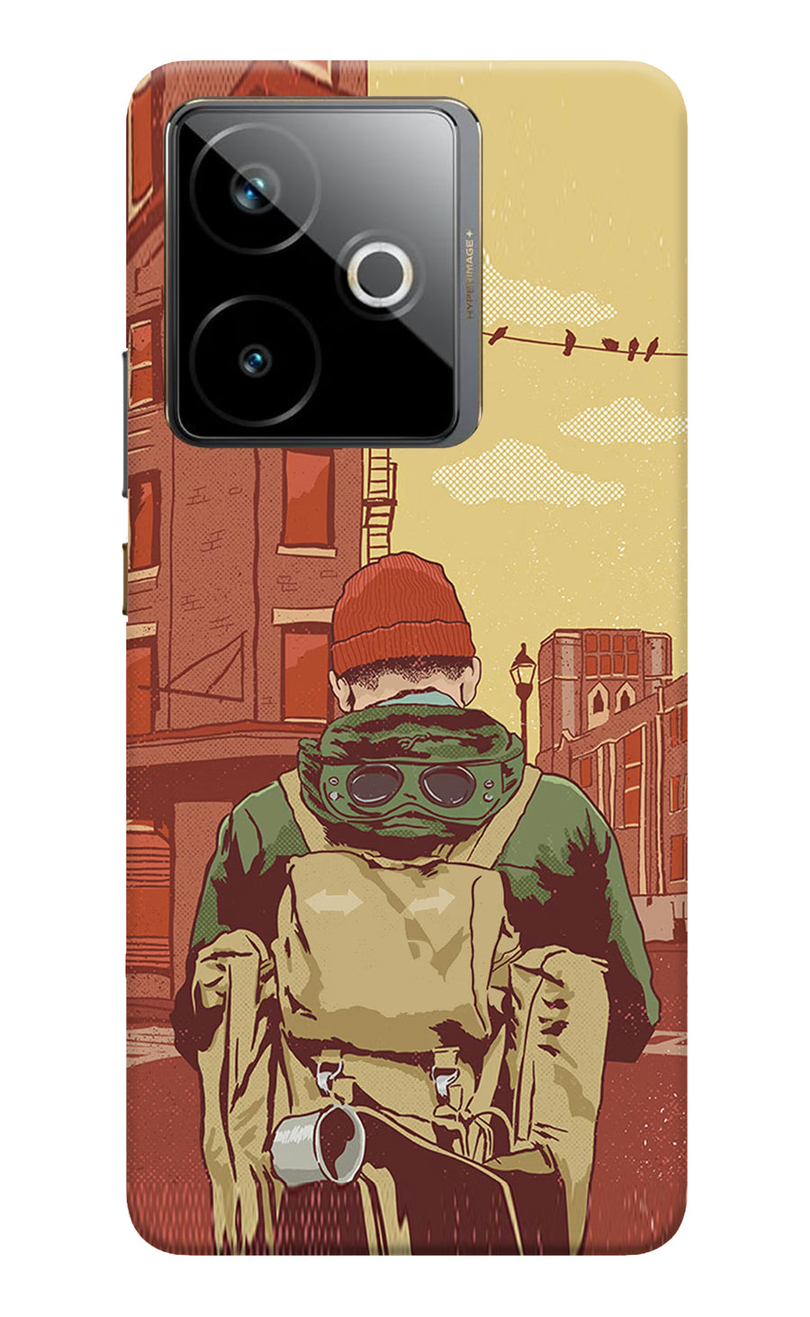 Adventurous Realme GT 7T Back Cover, Hard case