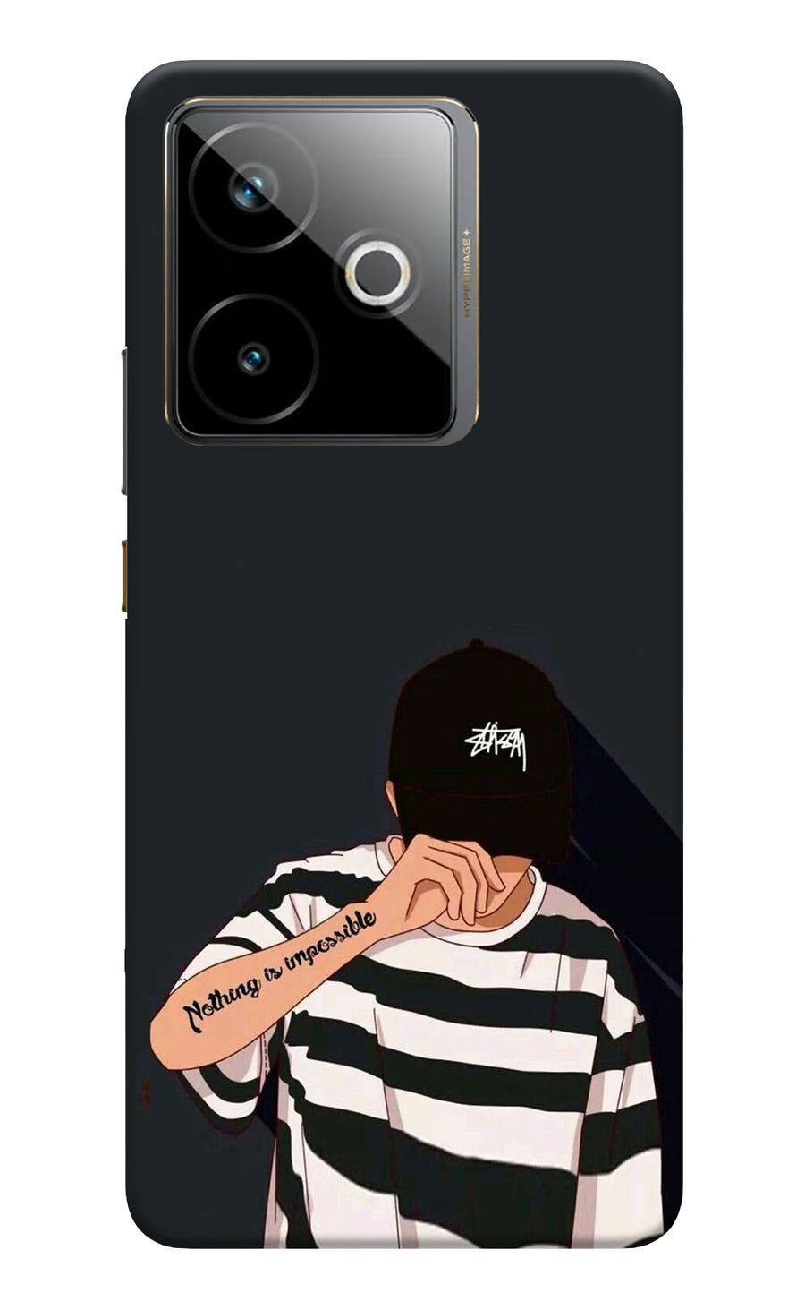 Aesthetic Boy Realme GT 7T Back Cover, Hard case