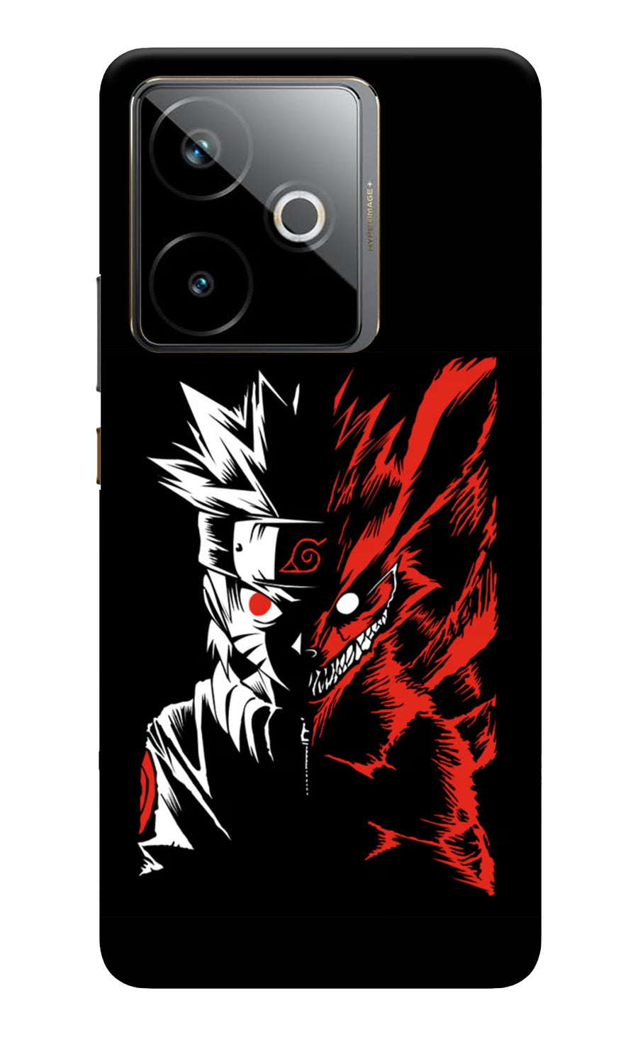 Naruto Two Face Realme GT 7T Back Cover, Hard case