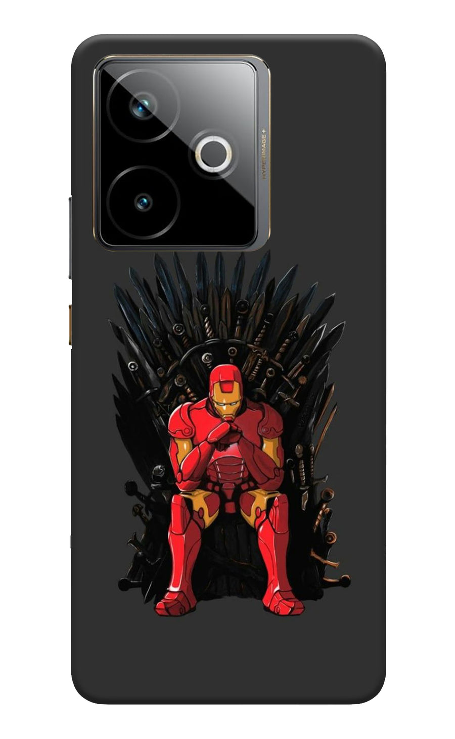 Ironman Throne Realme GT 7T Back Cover, Hard case