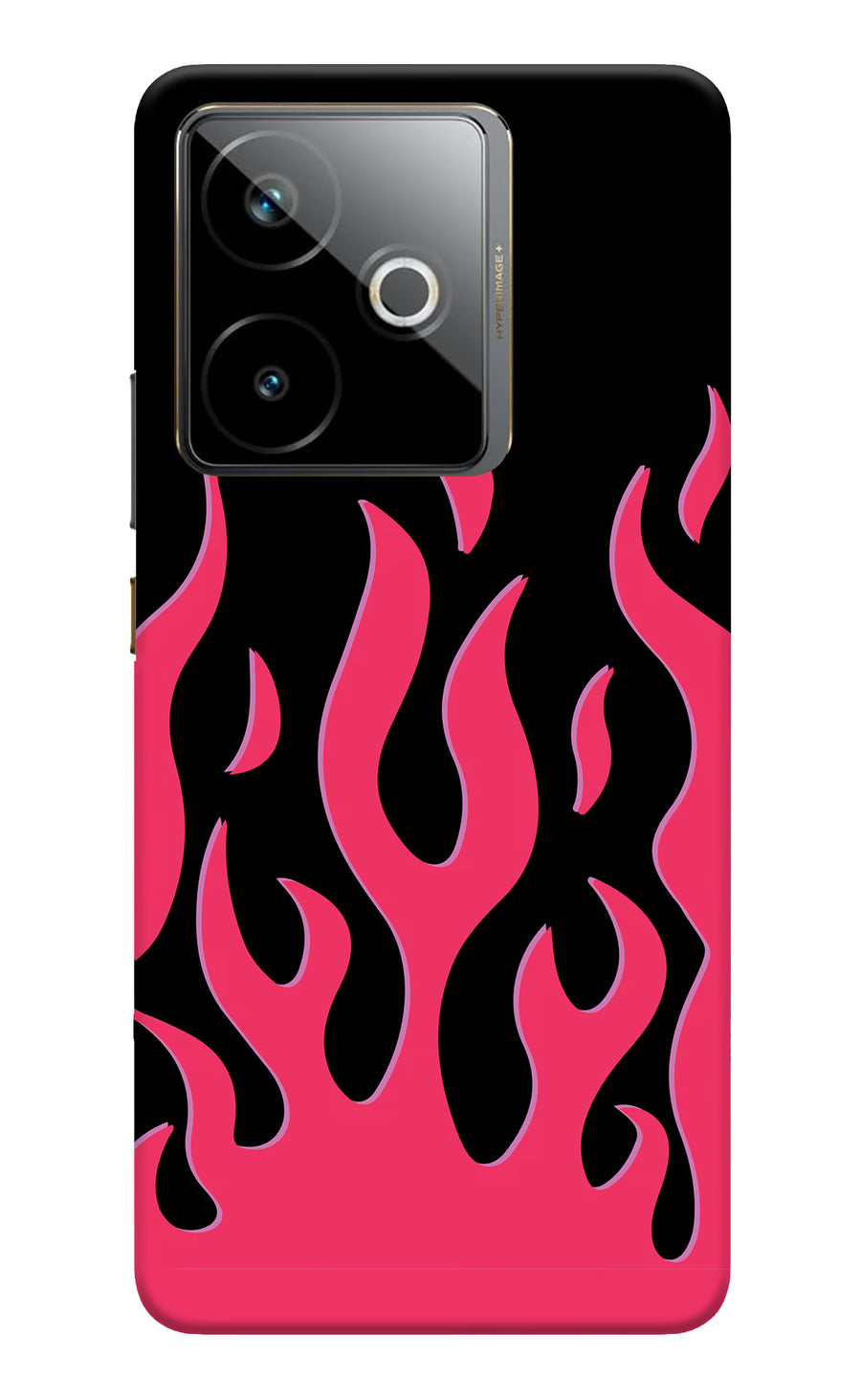 Fire Flames Realme GT 7T Back Cover, Hard case
