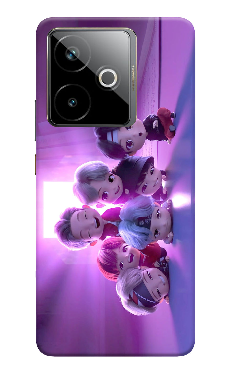 BTS Chibi Realme GT 7T Back Cover, Hard case