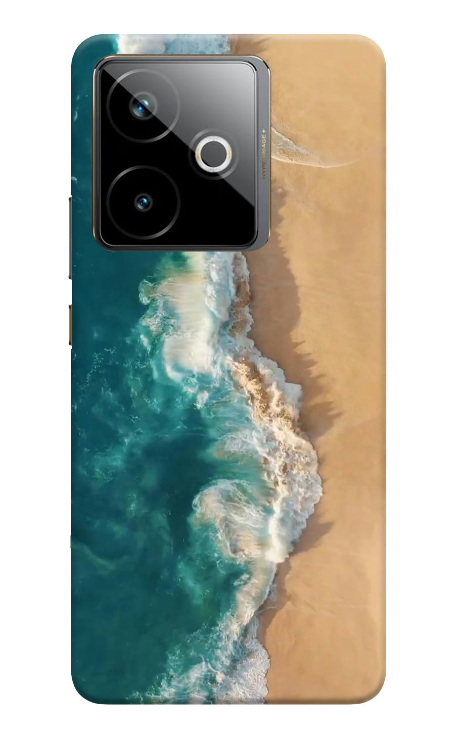 Ocean Beach Realme GT 7T Back Cover, Hard case