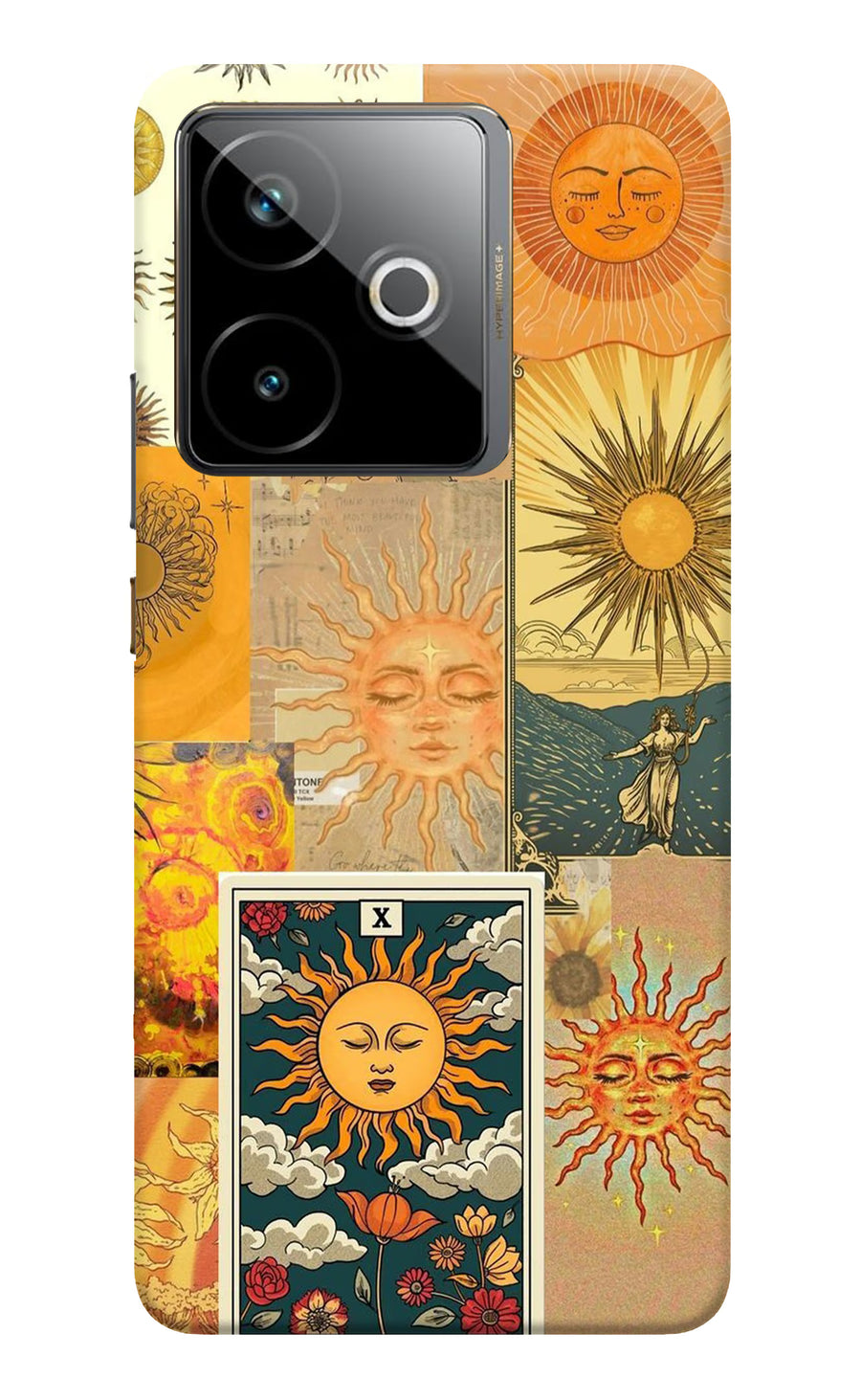 Sun Realme GT 7T Back Cover, Hard case