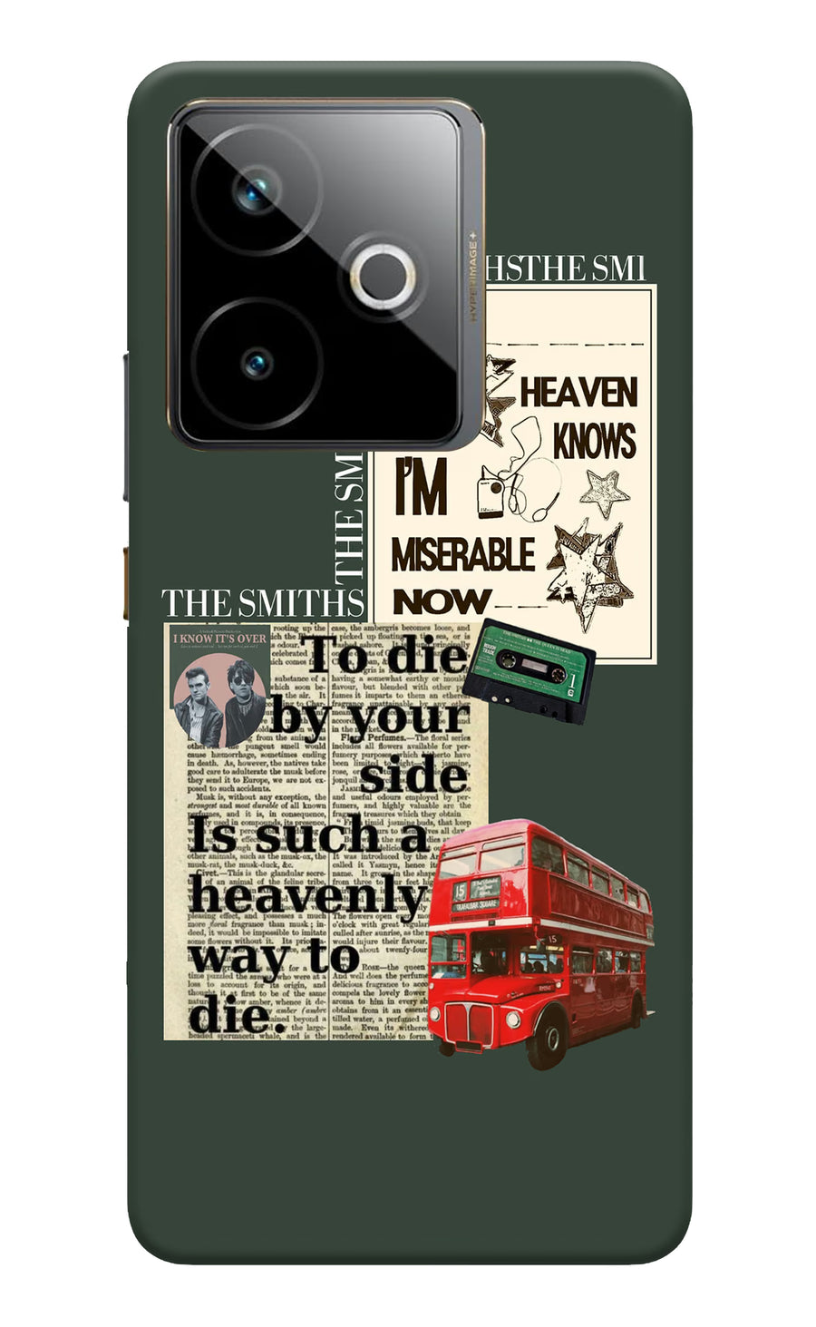 The Smiths Realme GT 7T Back Cover, Hard case